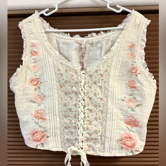 LoveShackFancy Tops - LSF Bustier top.